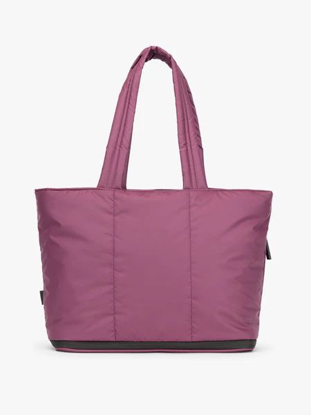 Calpak | Luka Expandable Laptop Tote-Plum | Special Offer