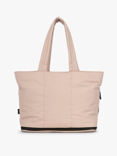 Calpak | Luka Expandable Laptop Tote-Rose Quartz | Special Offer