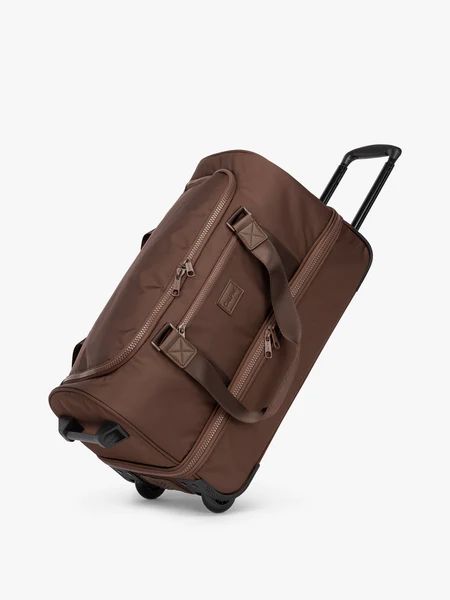 Calpak | Stevyn Rolling Duffel-Walnut | Special Offer