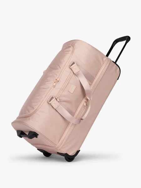 Calpak | Stevyn Large Rolling Duffel-Pink Sand | Special Offer