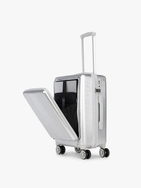 Calpak | Ambeur Front Pocket Carry-On Luggage-Silver | Special Offer