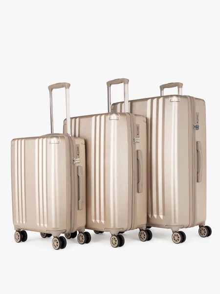 Calpak | Ambeur 3-Piece Luggage Set-Gold | Special Offer