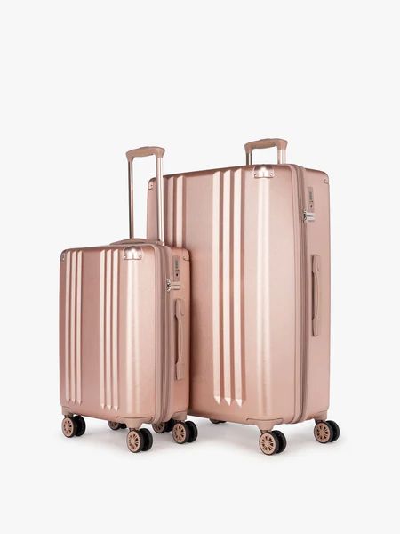 Calpak | Ambeur 2-Piece Luggage Set-Rose Gold | Special Offer