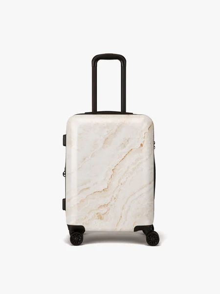 Calpak | Gold Marble Carry-On Luggage-Gold Marble | Special Offer